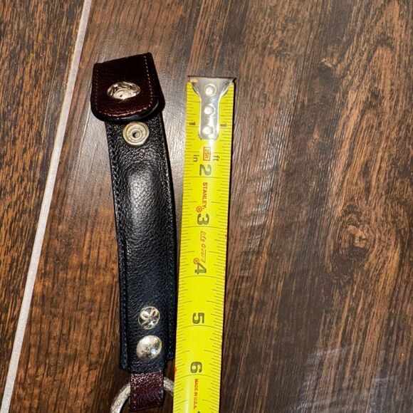 Brighton Black & Brown Leather Concho Circle Belt – B60209 main image 13